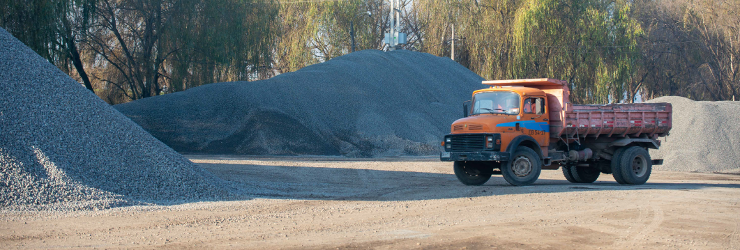 Constructoras del Maule ya están comprando áridos directo desde planta